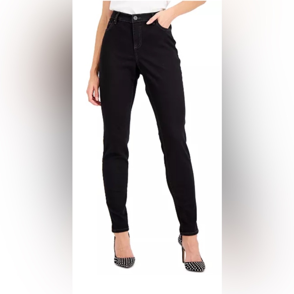 🆕 INC International Concepts Black Denim Jeans NWT